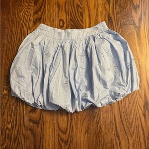Women’s size small blue rhinestone bow bubble skirt